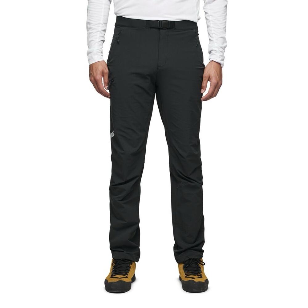 Black Diamond Men’s Sz 34 Alpine Pants Black Adjustable Hiking Outdoor Gorpcore